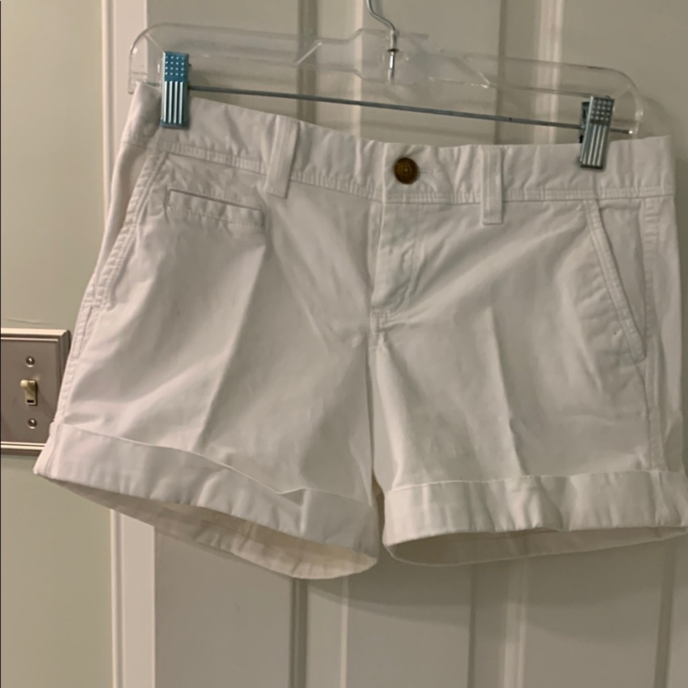 Classic White Women's Shorts